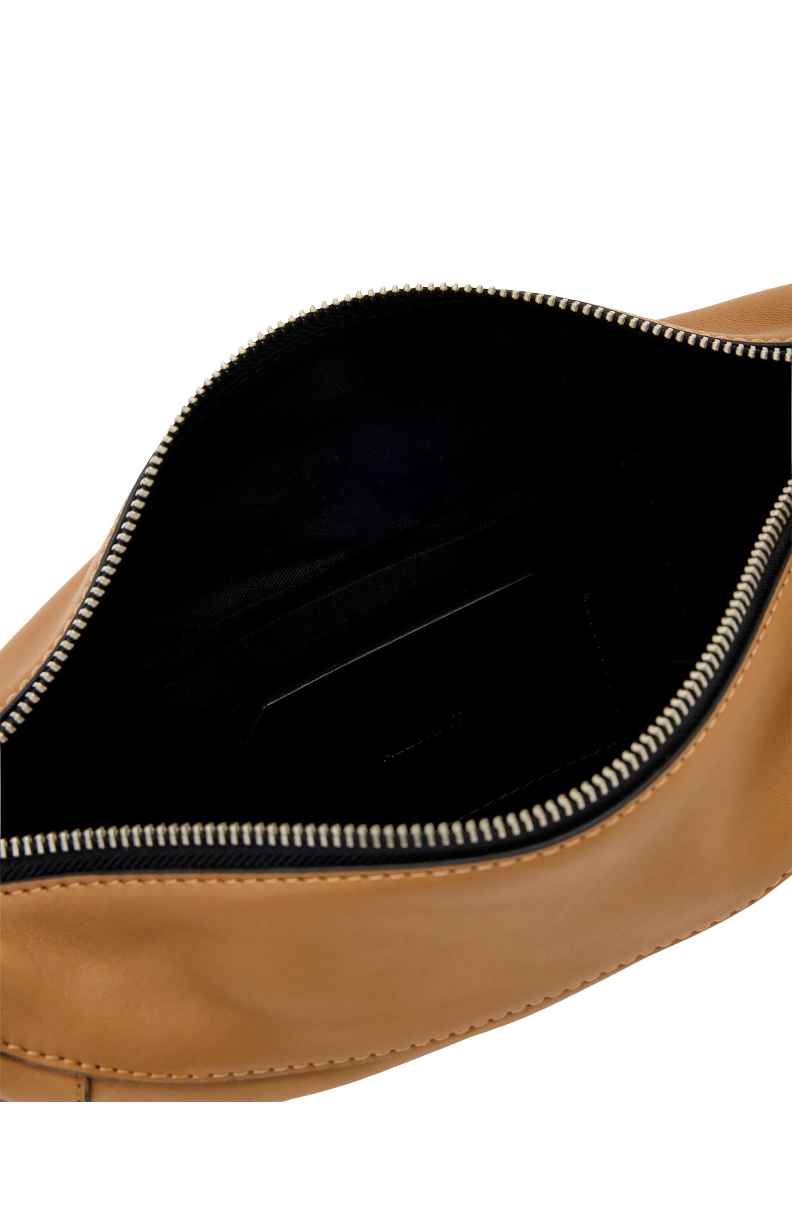 Luna Leather Crossbody Bag, Alternate, color, TOFFEE BROWN