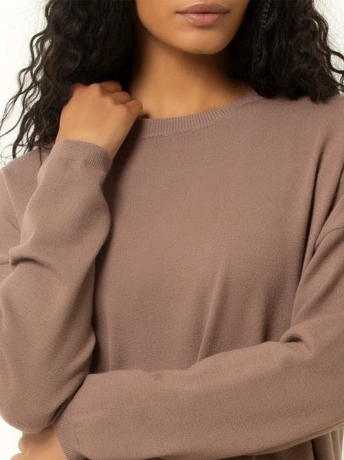 Single Stitch Relaxed Crew Neck Sweater In Multi