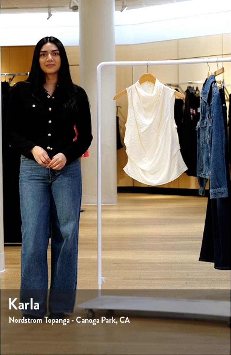 Funnel Neck Sleeveless Top, sales video thumbnail