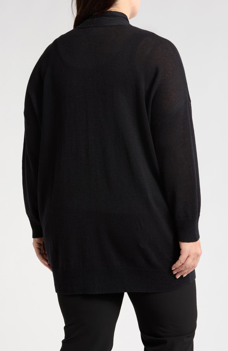 Eileen Fisher Organic Linen & Cotton Cardigan, Alternate, color, 