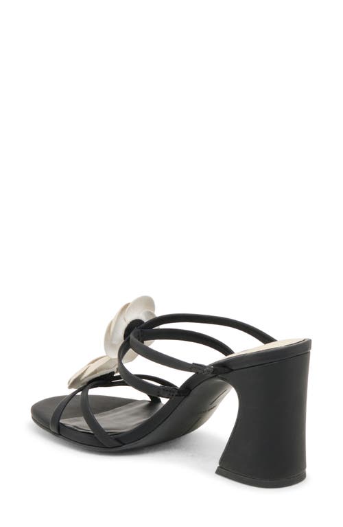 Dolce Vita Bisera Floral Sandal In Black/white Multi Stella