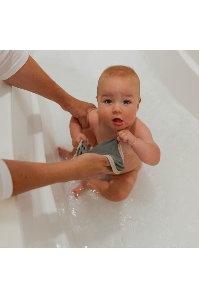 Terry Baby Washcloths, Alternate, color, Rain