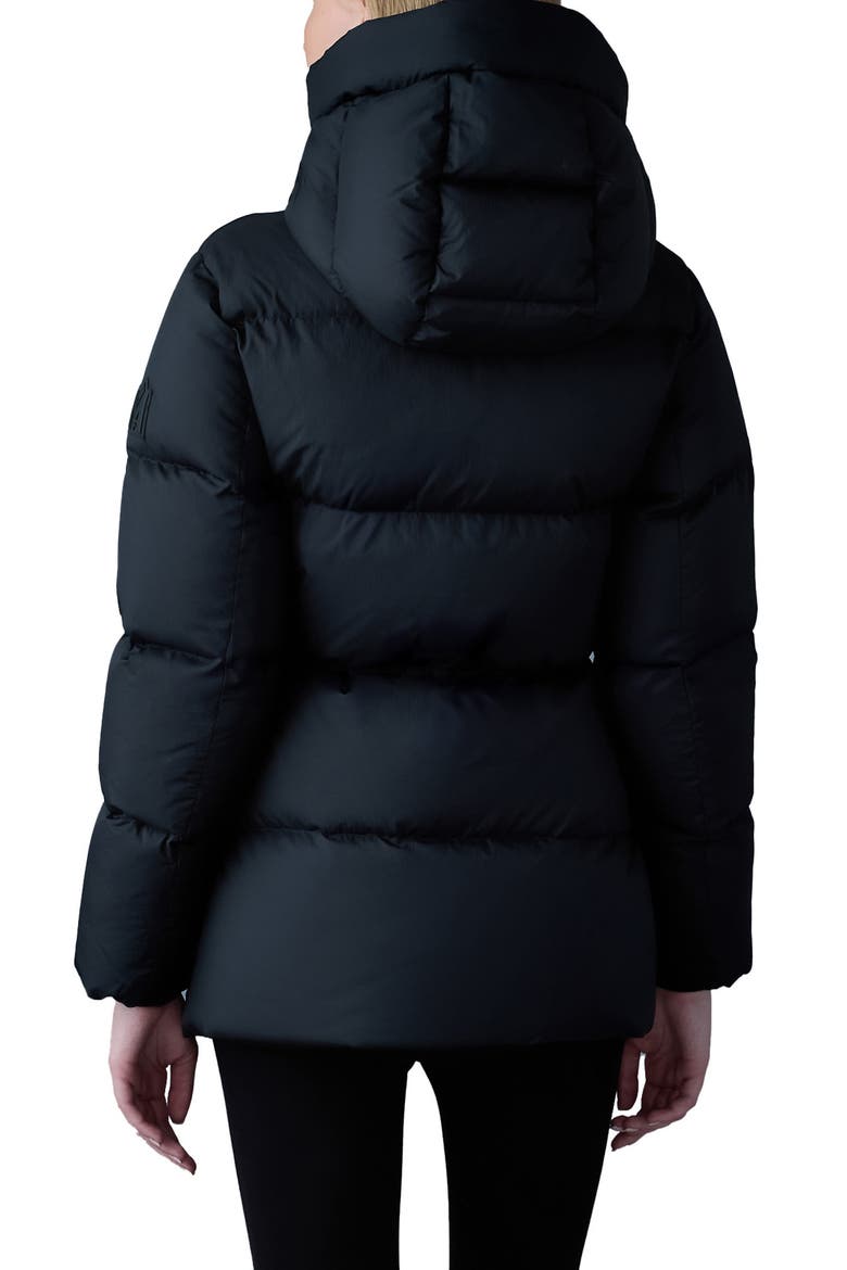 Freya-SW Water Repellent 750 Fill Power Down Puffer Jacket, Alternate, color, BLACK