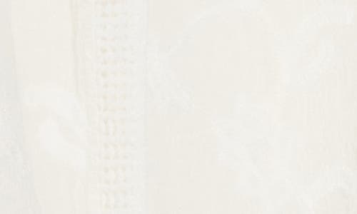 FORGOTTEN GRACE FORGOTTEN GRACE EMBROIDERED EYELET HIGH/LOW CARDIGAN 