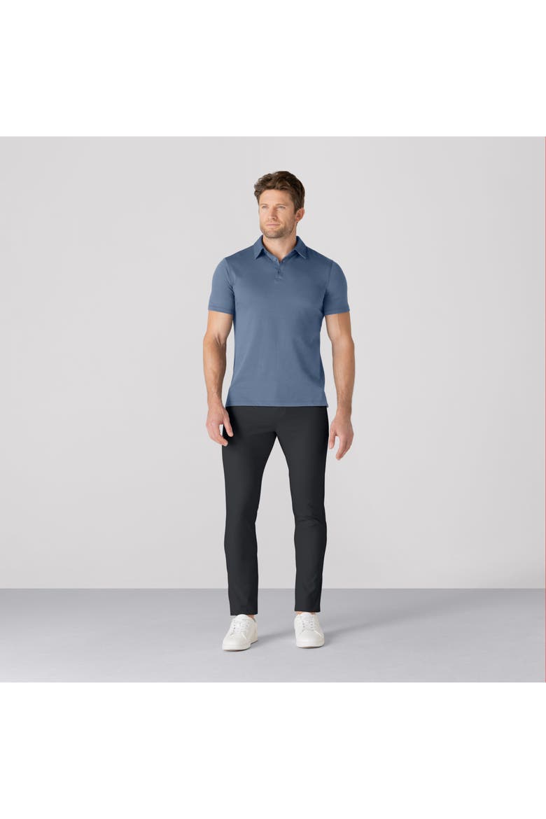Jetsetter Tech Performance Polo, Alternate, color, Bering Sea