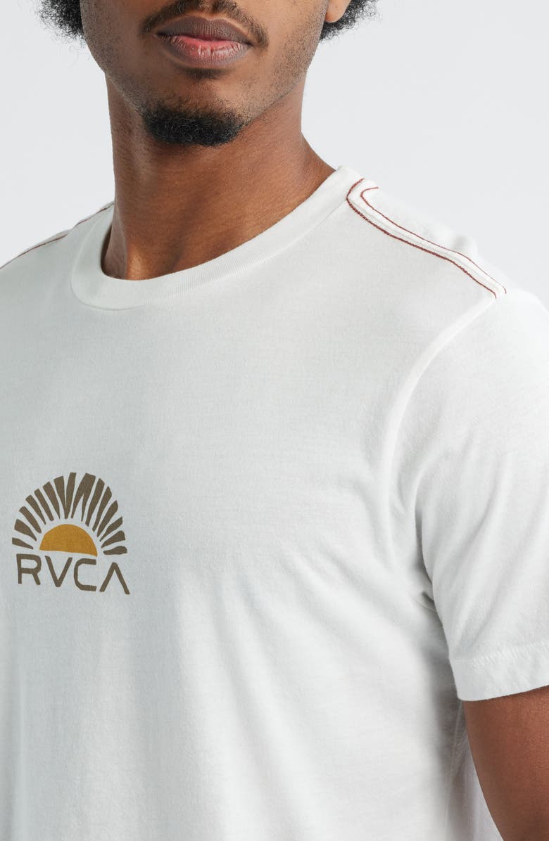 RVCA Rise Cut Short Sleeve Graphic T-Shirt, Alternate, color,