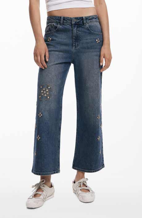 Desigual Wide Leg Jeans