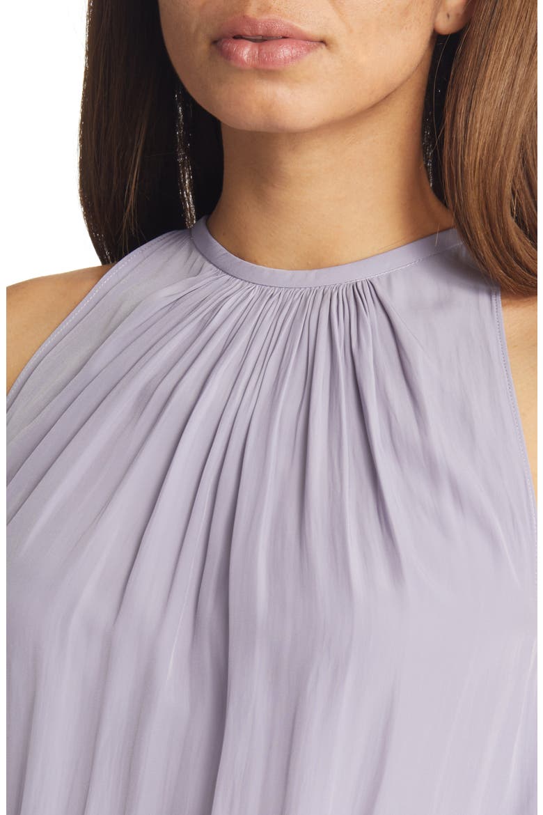 Audrey Smocked Waist Sleeveless Midi Dress, Alternate, color, LAVENDER LUST