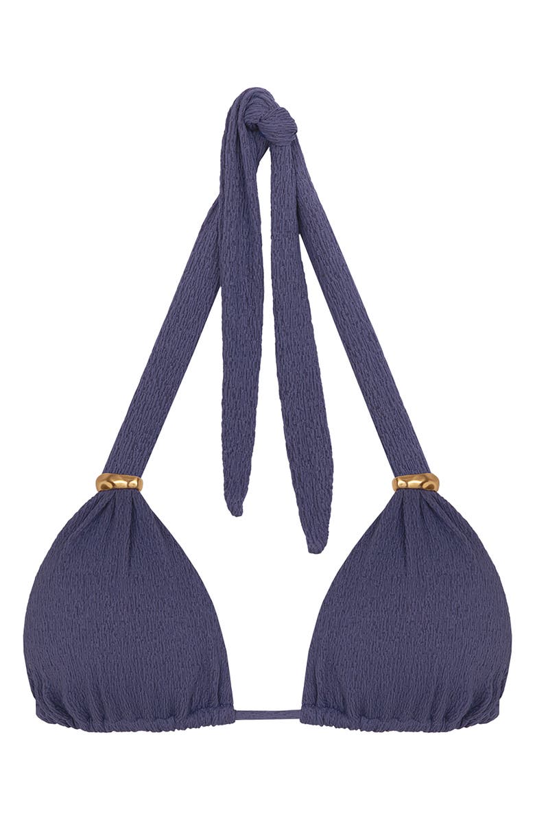 ViX Paula Hermanny Bia Tube Bikini Top, Alternate, color, Blue