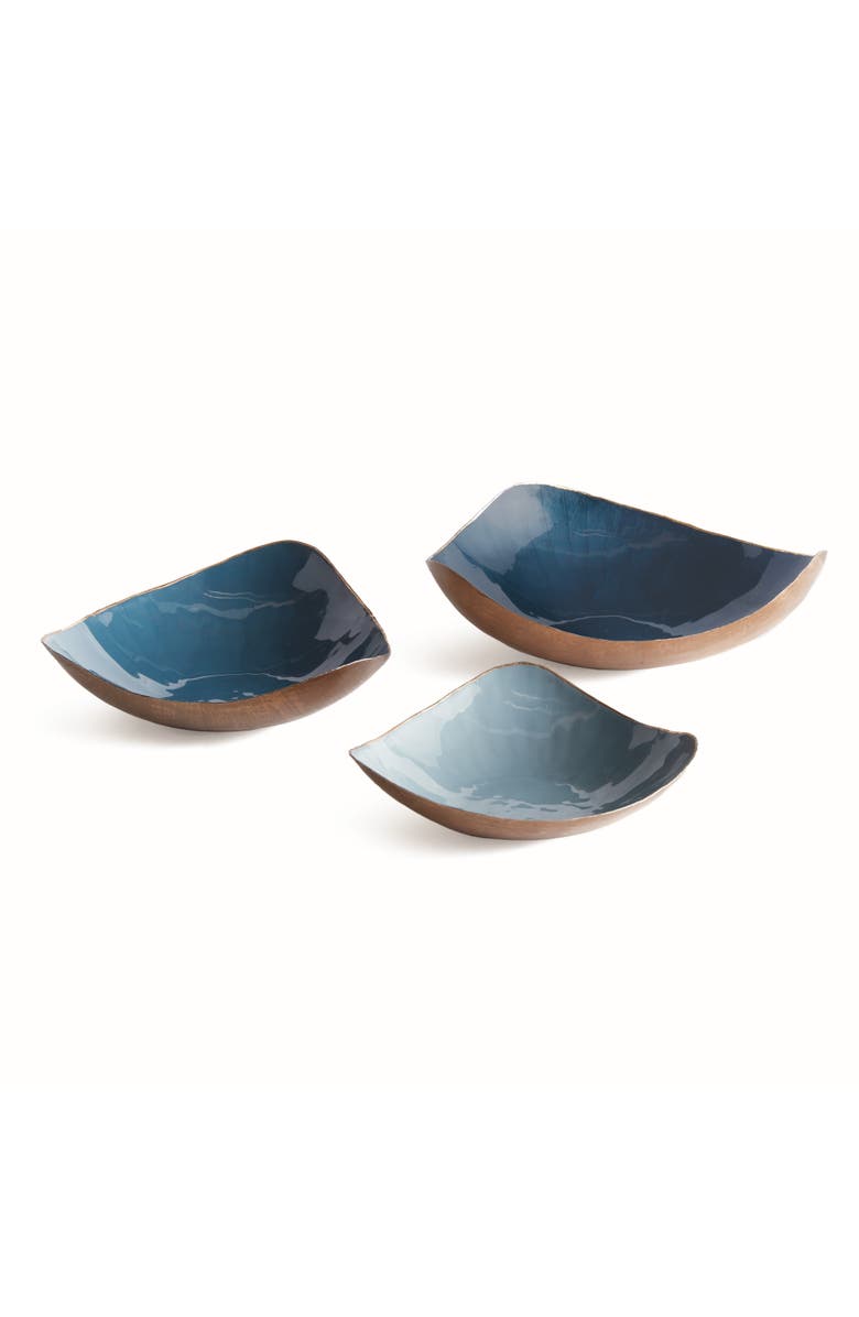 Napa Home & Garden Camryn Decorative Bowls Set of 3, Main, color, Blue