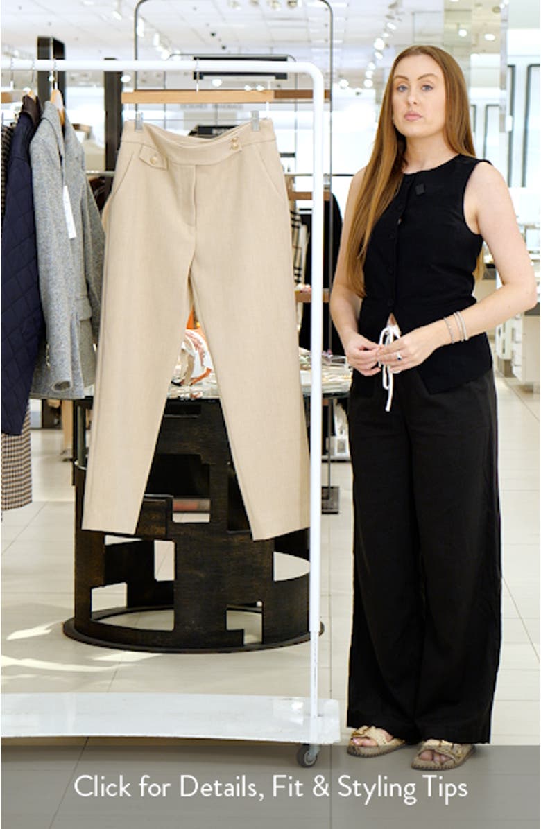 Renzo Crop Trousers, sales video thumbnail