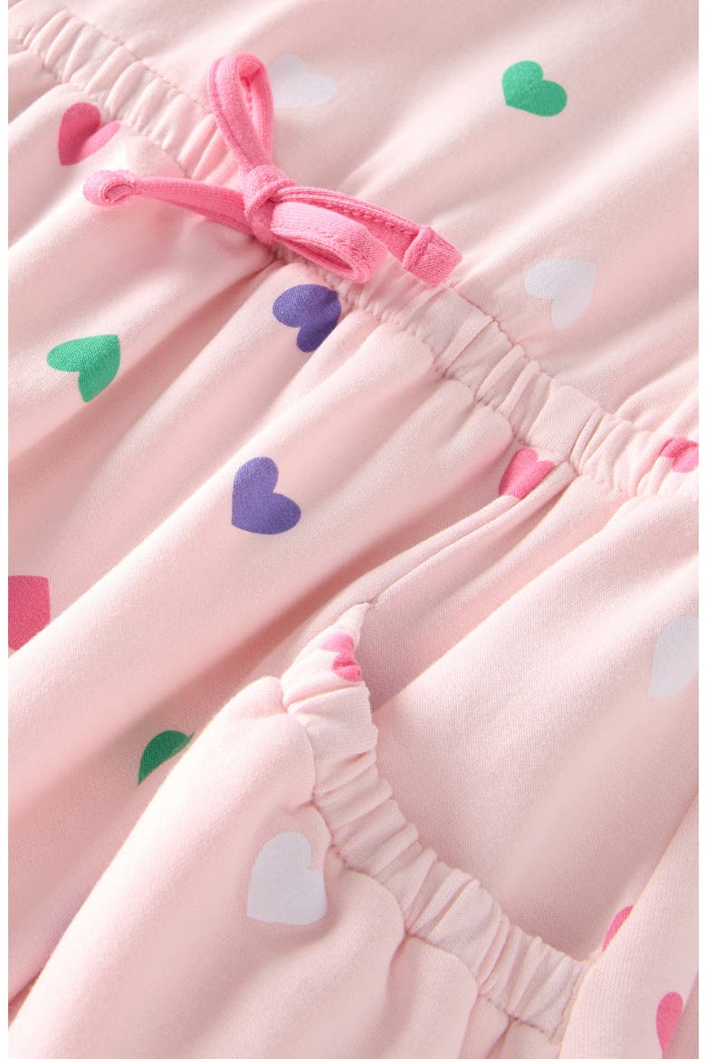 Kids' Easy Pocket Long Sleeve Dress, Alternate, color, PINK BALM HEARTS MULTI