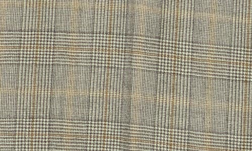 Tommy Hilfiger Plaid Flat Front Wool Pants In Gray