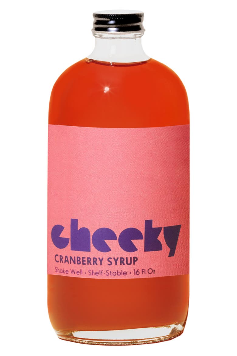 Cranberry Syrup, Main, color, RED