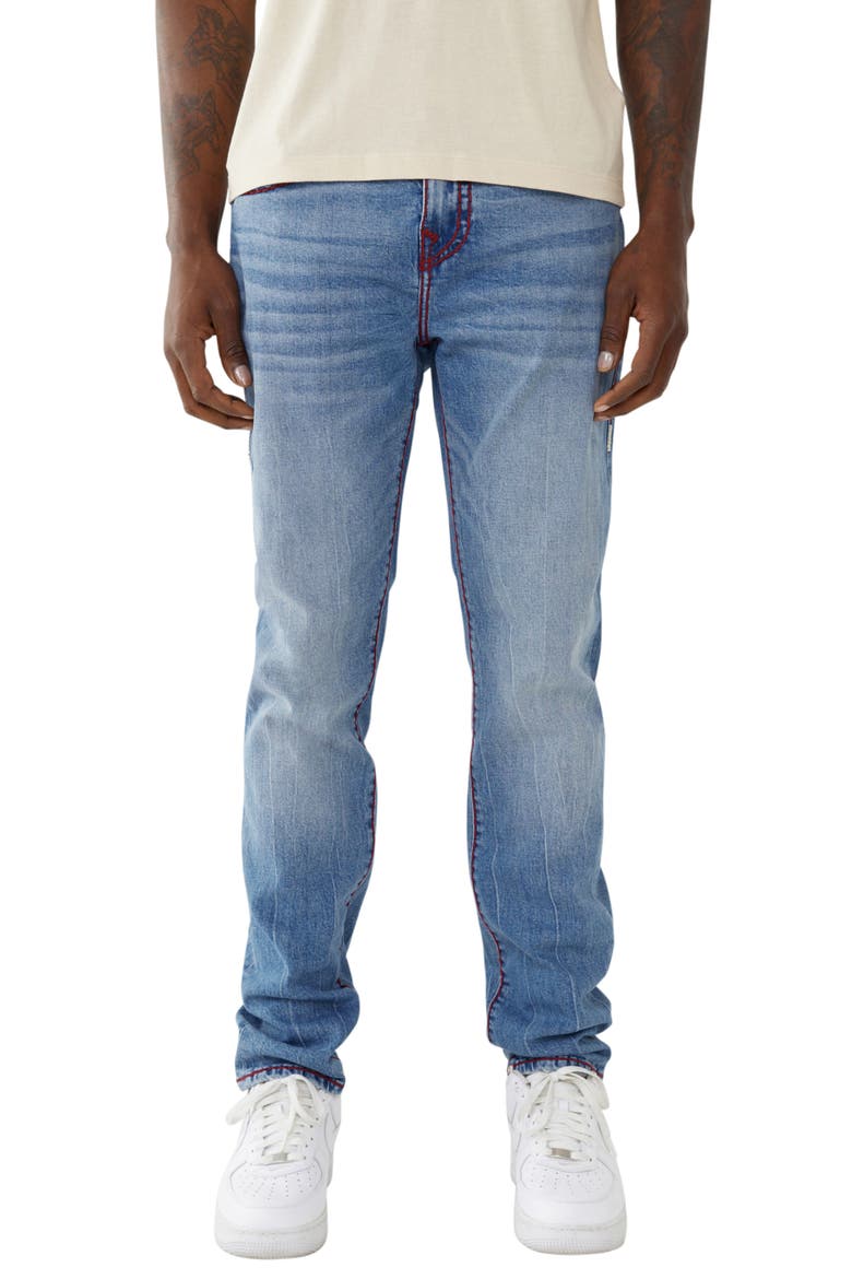 Rocco Flap Stretch Skinny Jeans, Main, color, TYCOON MEDIUM WASH