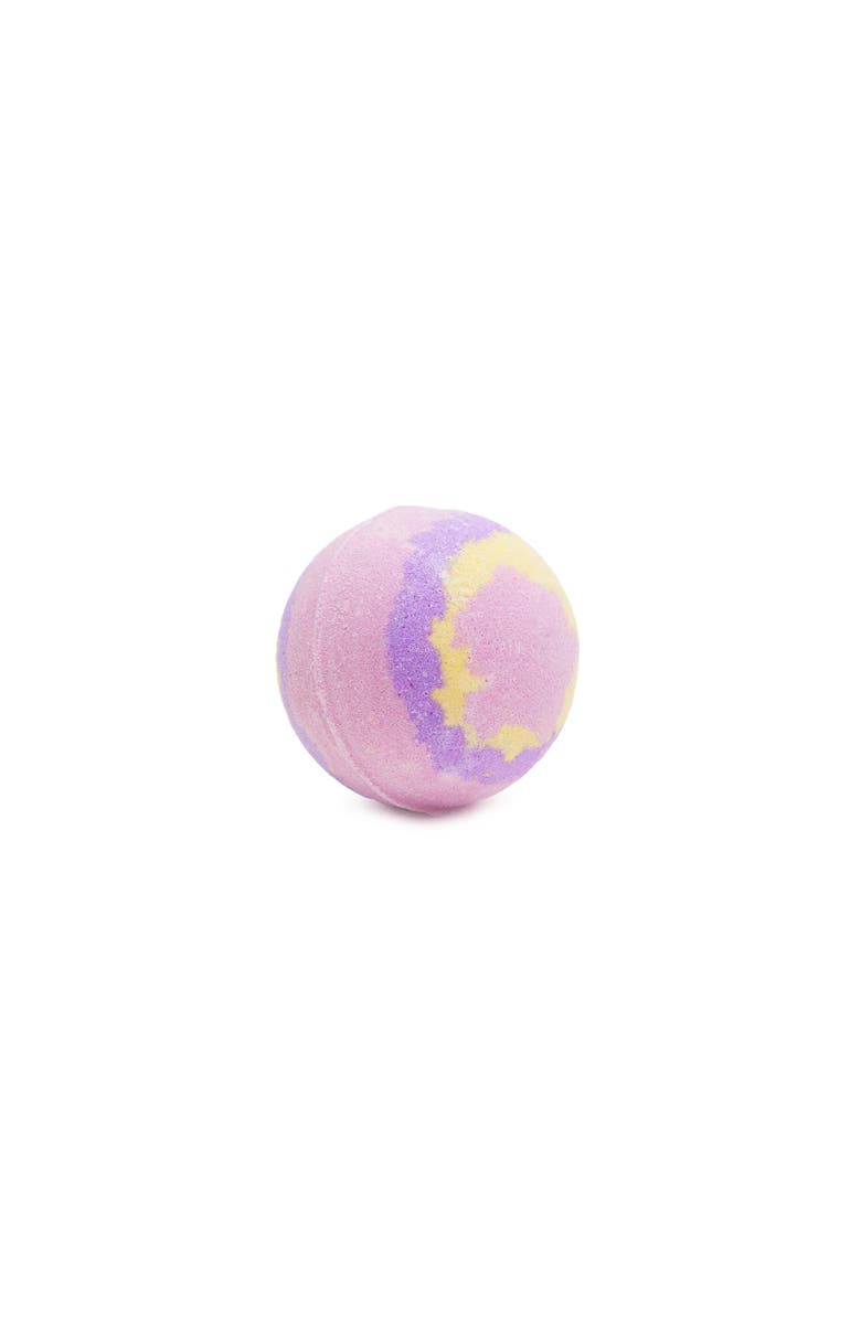 nailmatic Kids Bath Bomb, Alternate, color, Galaxy Cosmic Pink Purple Dots