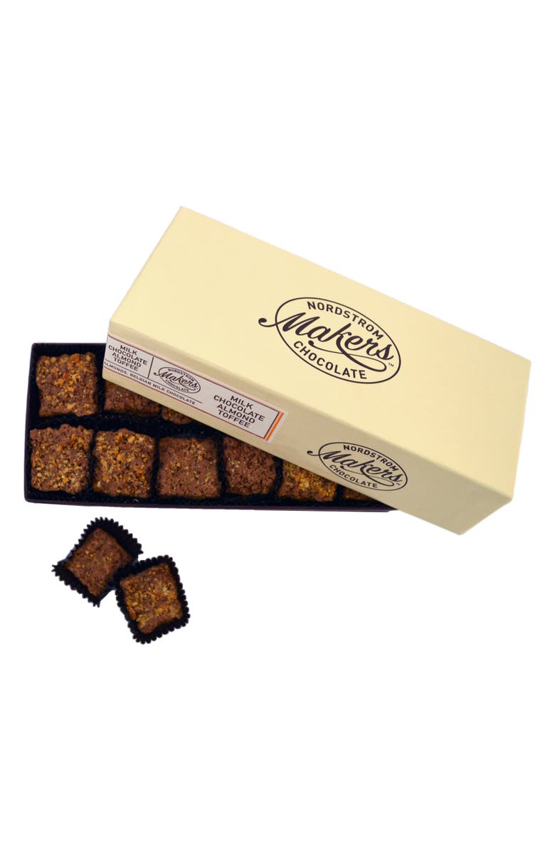 Sweet Shop USA Nordstrom Makers Chocolate Milk Chocolate Almond Toffee, Main, color, 