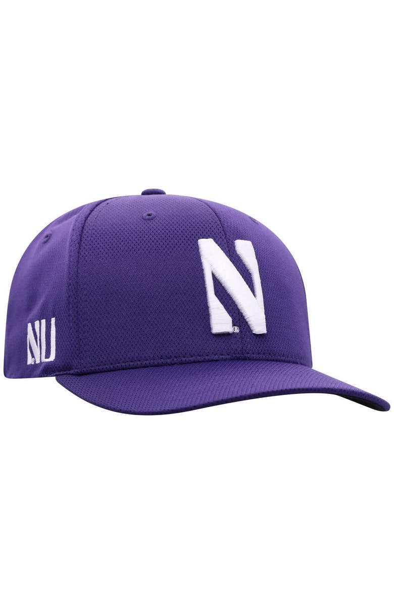 TOP OF THE WORLD Men's Top of the World Purple Northwestern Wildcats Reflex Flex Hat, Alternate, color, Purple