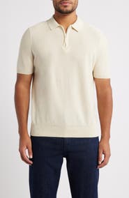 BOSS Imartino Piqué Zip Polo