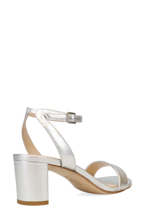 Pelle Moda Moira Sandal In Silver
