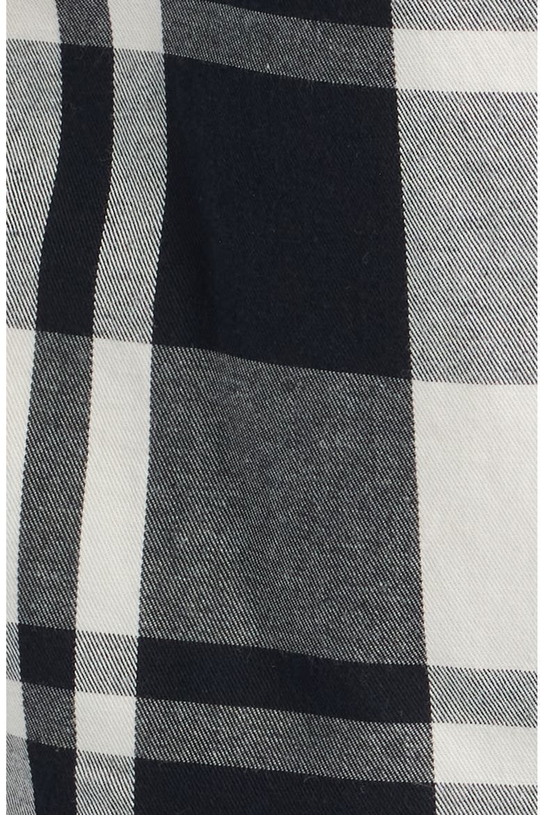 Haddonfield Plaid Shirt, Alternate, color, BLACK