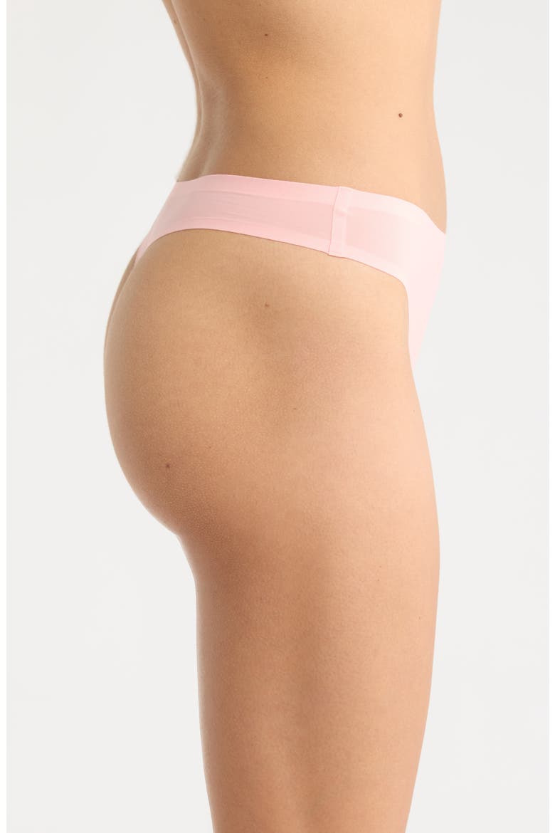 Soft Stretch Thong, Alternate, color, FLUOR PINK