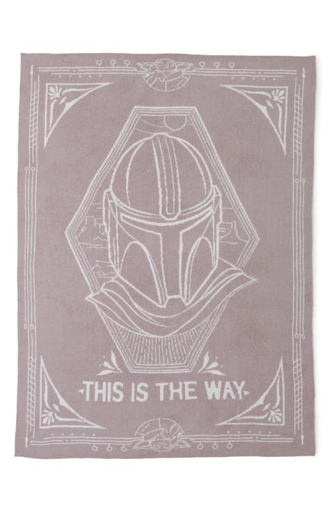 x Star Wars™ CozyChic™ Mandalorian Throw Blanket