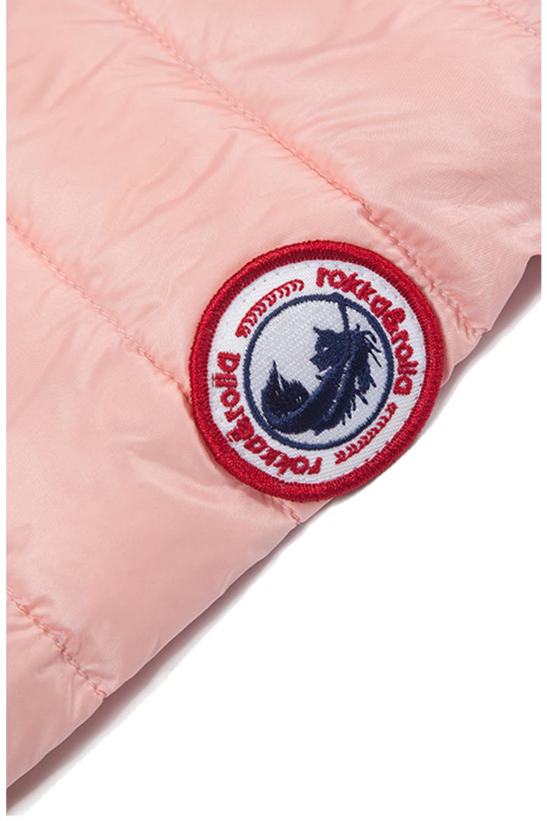 Kids' Ultra Light Quilt Packable Down Jacket, Alternate, color, Sweet Pink