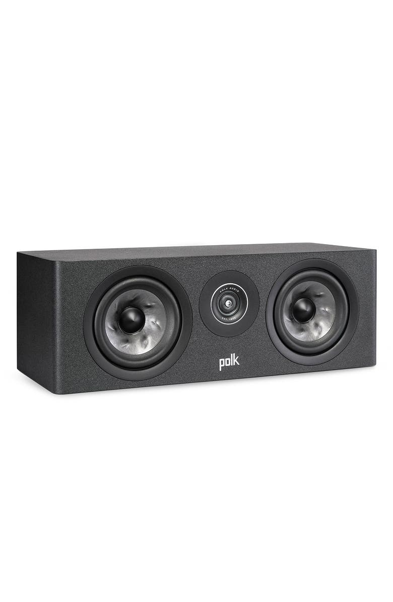 Polk Audio Reserve R300 Compact Center Channel Speaker, Alternate, color, Black