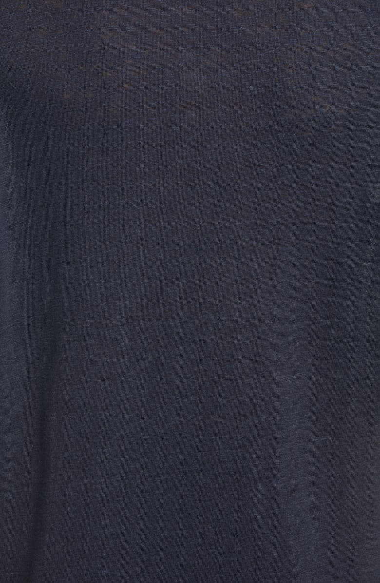 Vince Boyfriend Slub Linen T-Shirt, Alternate, color, 
