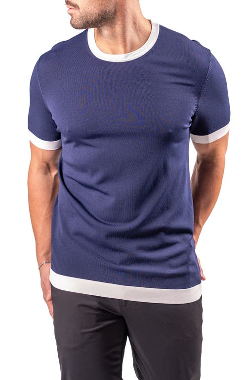 Maceoo Short Sleeve Ringer Sweater