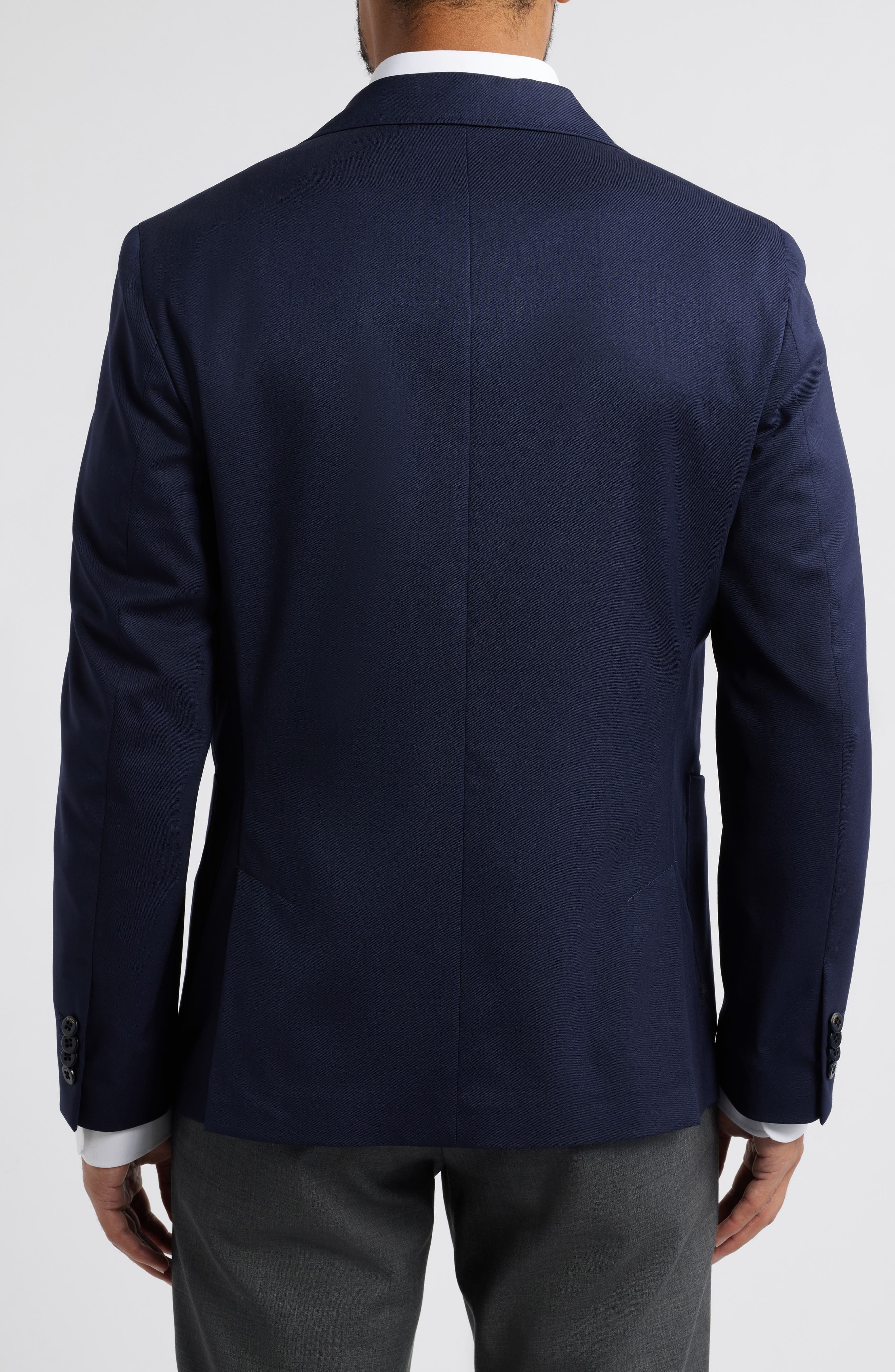 Samuel Solid Stretch Wool Sport Coat - image 4