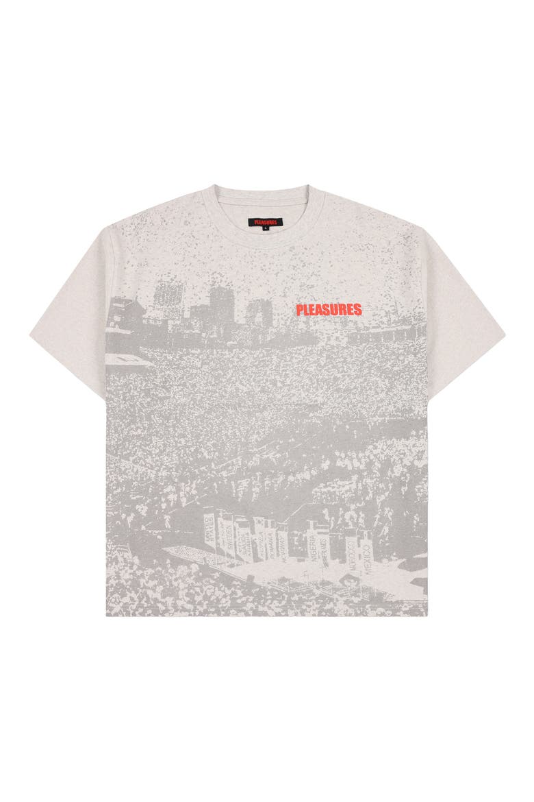 Cup Heavyweight Graphic T-Shirt, Main, color, ASH GREY
