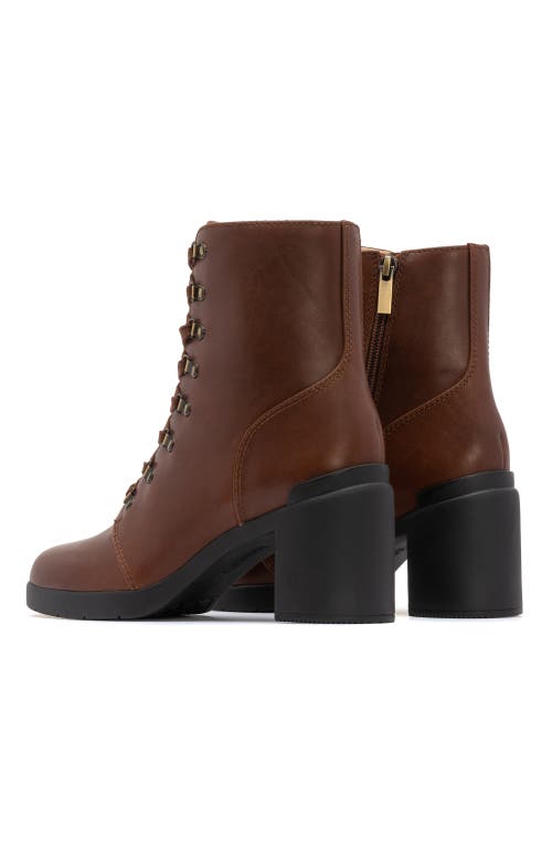 Abeo Metropolis Lace Boot In Brown - Regular