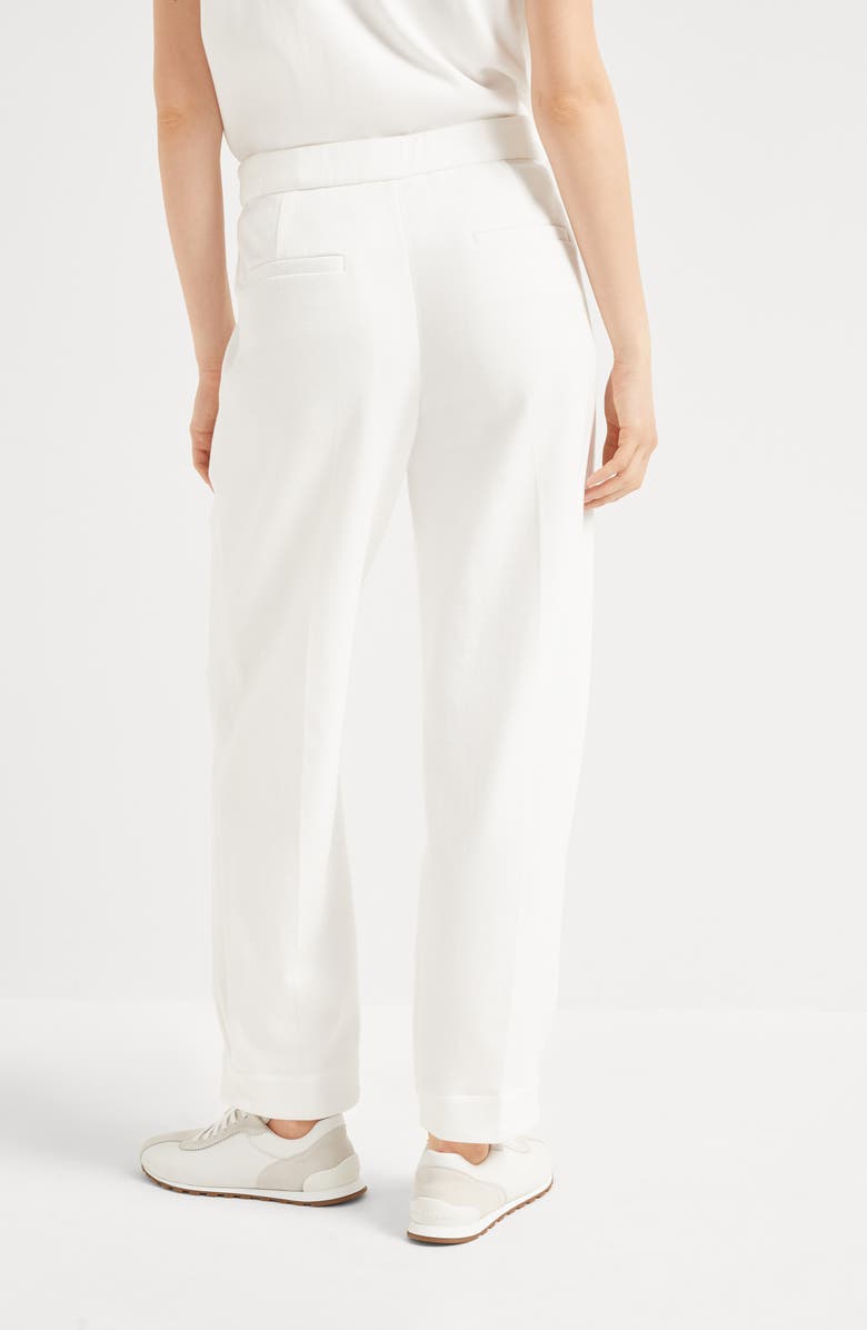 Brunello Cucinelli Sartorial Baggy trousers, Alternate, color, White