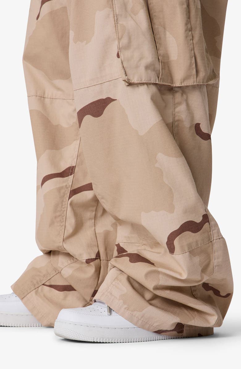 mnml Mega Baggy Cargo Pants, Alternate, color, Desert Camo