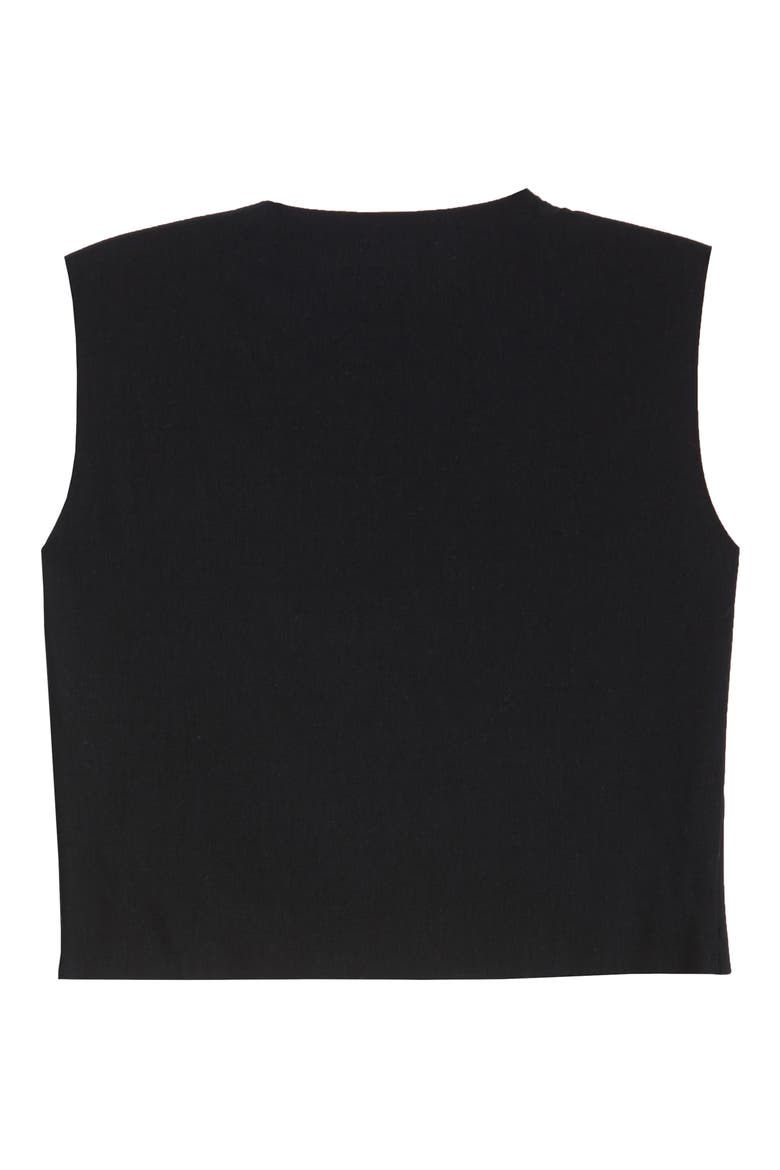 Butter Crop Muscle Tee, Alternate, color, BLACK