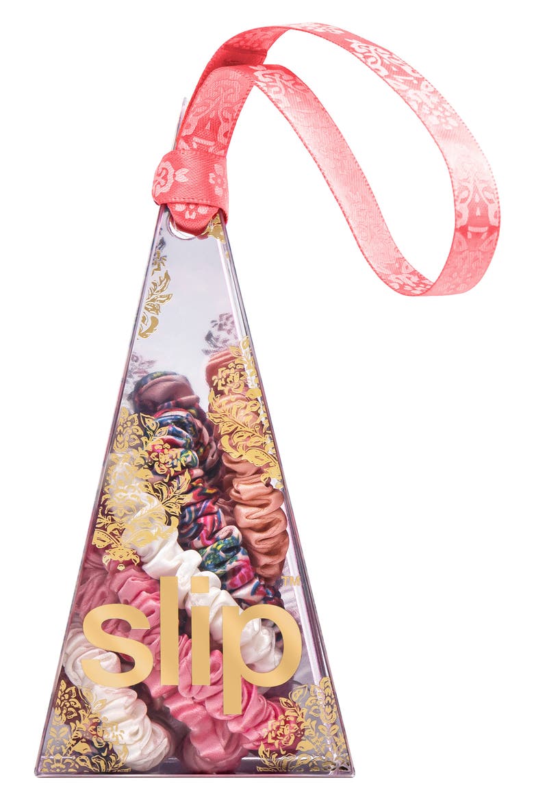 Pure 4-Pack Skinny Scrunchies Ornament Set (Limited Edition), Main, color, CHELSEA