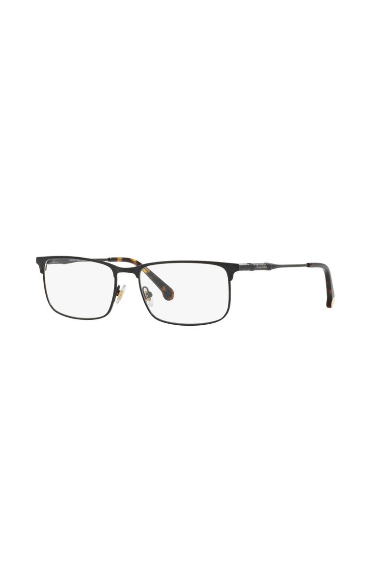 53mm Rectangle optical glasses, Main, color, Black
