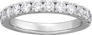 Frankie & Zoe 14K White Gold Lab Grown Diamond Band Ring
