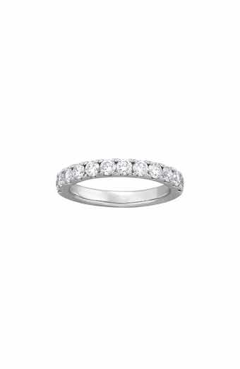 Frankie & Zoe 14K White Gold Lab Grown Diamond Band Ring