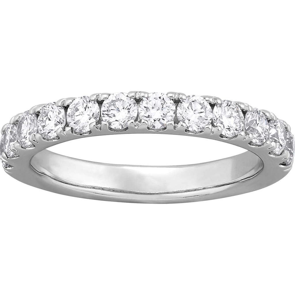 Frankie & Zoe 14k White Gold Lab Grown Diamond Band Ring In Gold