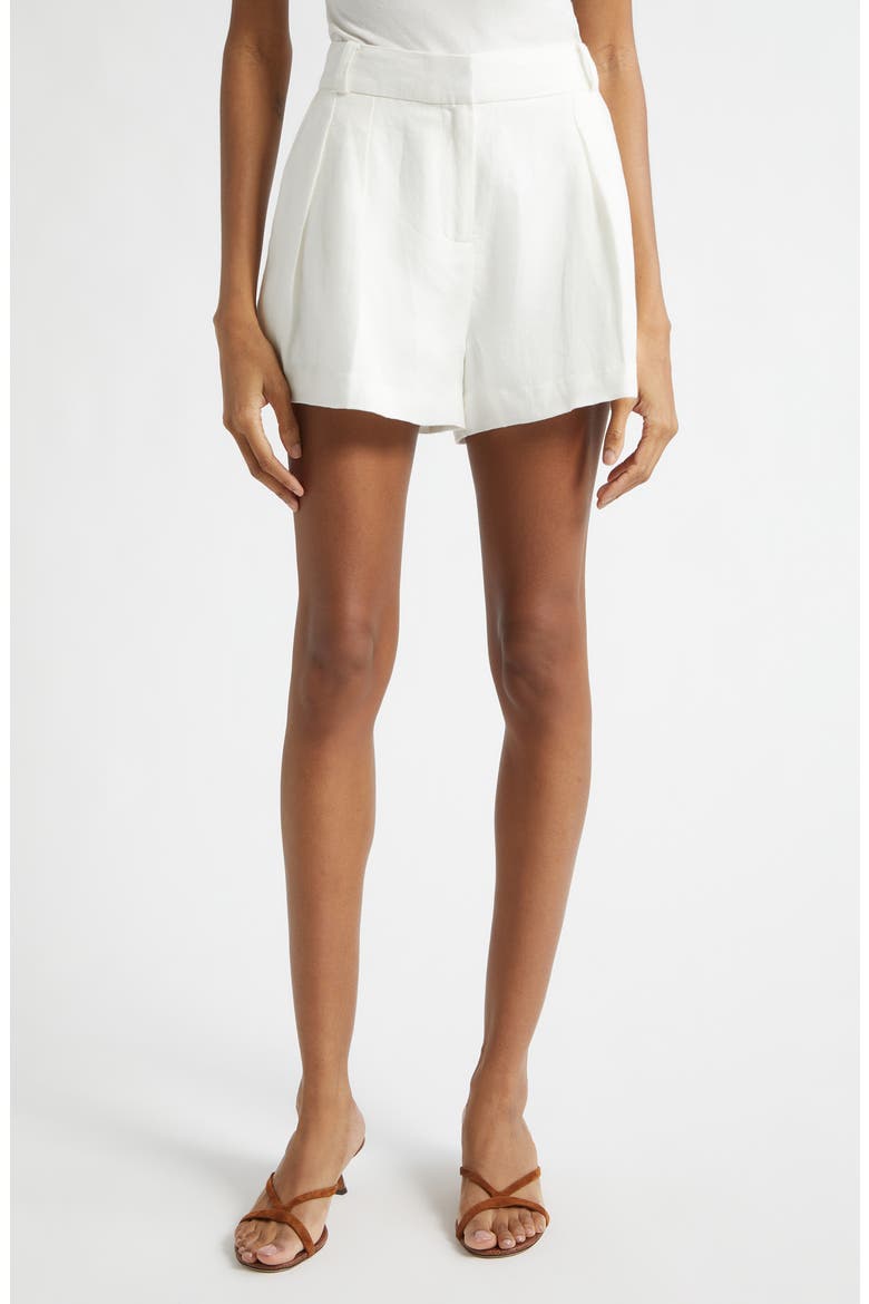 Winifred Shorts, Main, color, WHITE LINEN