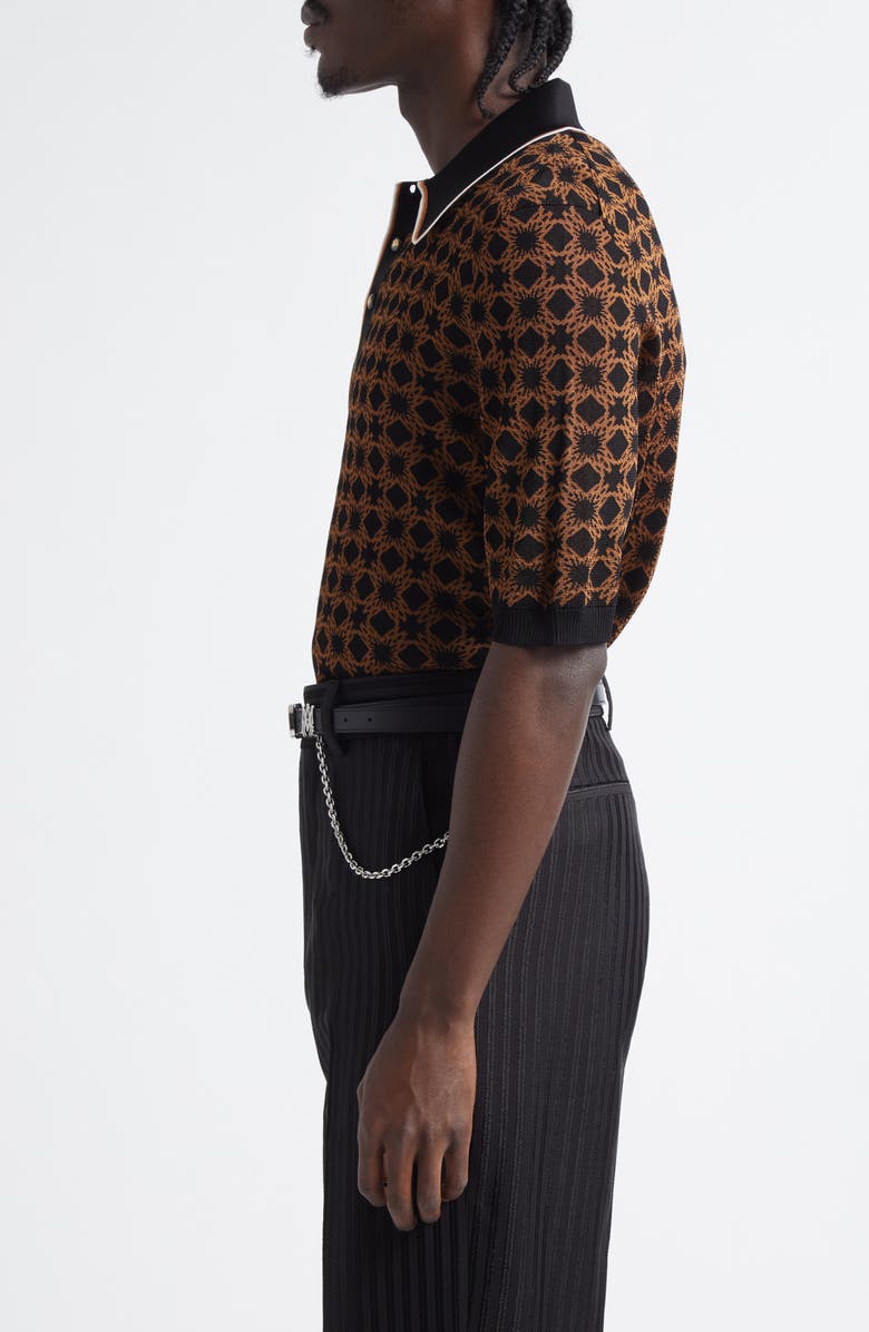 AMIRI MA Quad Polo Sweater, Alternate, color,