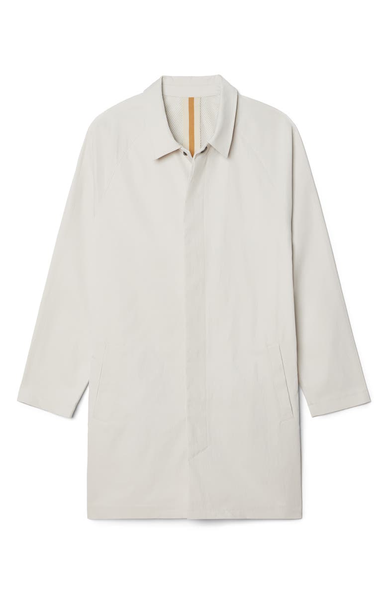 Rhone Aux Mac Coat, Alternate, color, Silver Moon