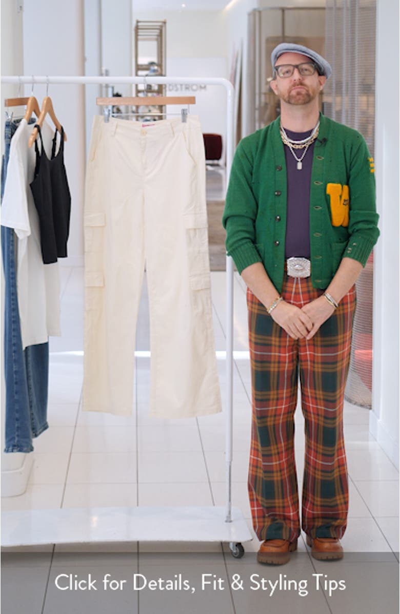 Zuri Cotton Twill Cargo Pants, sales video thumbnail