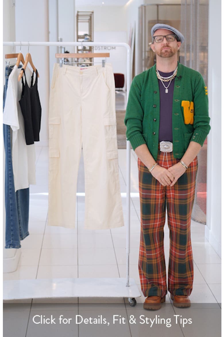 Zuri Cotton Twill Cargo Pants video