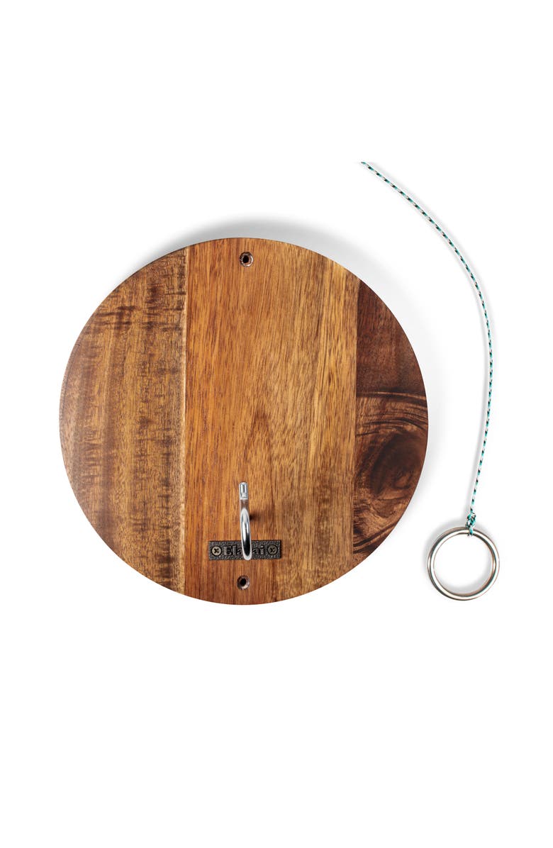 Elakai Acacia Wayfarer Hook Ring Game, Main, color, Natural Wood