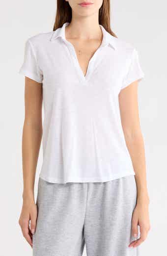 Curved Hem Polo