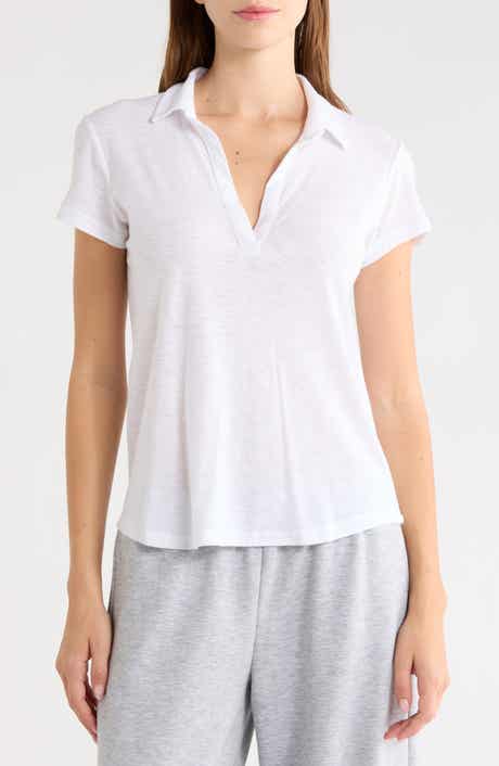 Curved Hem Polo